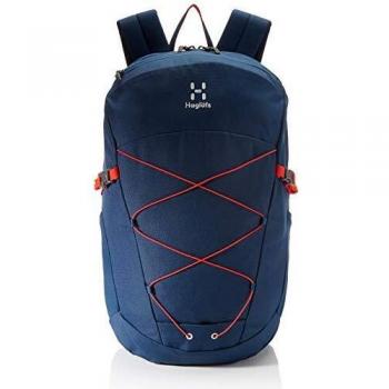Haglöfs Vejan Large Mochila, Unisex Adulto, Blue Ink/Pop Red, One Size