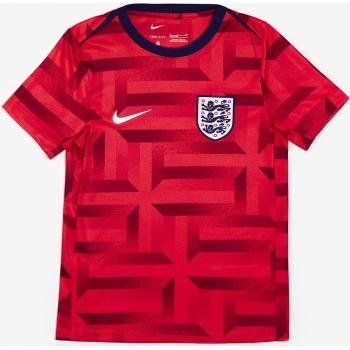 Nike England Academy Pro Pre Match Shirt 2024 - Red/Blue - Kids
