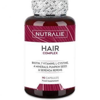 Hair Complex + Biotina Vitaminas Para El Cabello 90 Cápsulas
