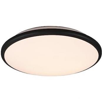 Lámpara de Techo y Pared LED Dimmer Limbus 35cm 20,5W 2300lm 3000K Negra Mate