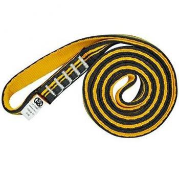 Kong Aro Sling tubular, naranja / negro, 180 cm