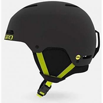 Giro Ledge MIPS Casco de esquí/Snow, Hombres, Matte Warm Black/Citron, M