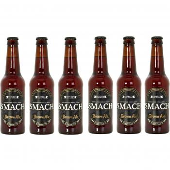 Smach Brown Ale Cerveza de Malta - 12 botellas