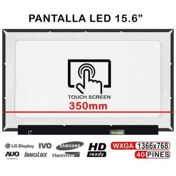 Pantalla LED táctil de 15.6 para portátil NT156WHM-T03 40 pines