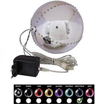 Europalms 83501247 LED Snowball 15 cm, Dark-Blue, Azul, Talla Única