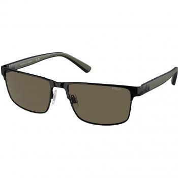 Polo Ralph Lauren PH 3155 Sunglasses, Men's, Black, Size 57