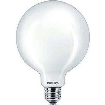 Bombilla LED Philips E27 G120 8,5W 2700K 1055 Lúmenes Mate