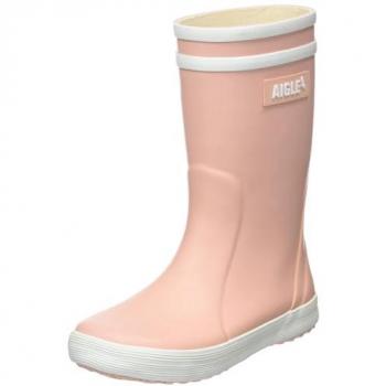 Aigle Lolly Pop 2 Children's Rain Boots, Marshmallow Pink