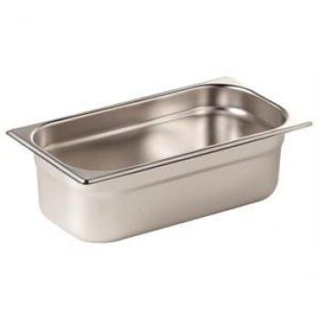 Bac Gastro Inox GN 1/3 - 150 mm - Acero Inoxidable, Capacidad de 5,7 Litros, Compatible con Bain-Marie