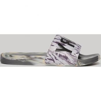 Chanclas de hombre de piscina veganas con estampado de camuflaje