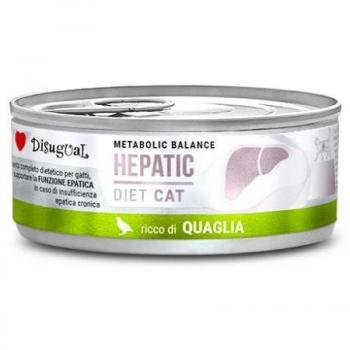 Disugual Comida Húmeda Hepatic de Codorniz para Gatos