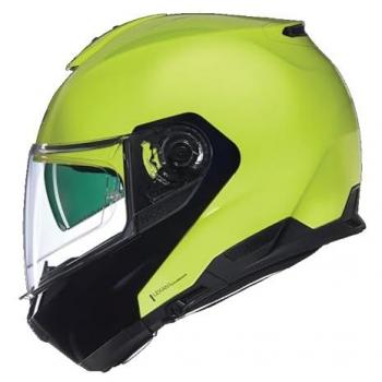 Casco Modular Nolan N100-6 Verde Impuls Talla S