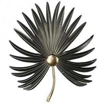 Aplique de Pared Adda Home Negro Dorado 49,5x12,8x57 Cm - Diseño Elegante y Iluminación Suave