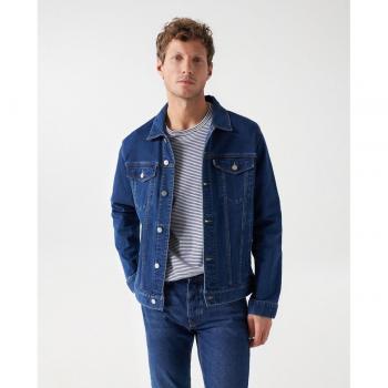 Salsa Jeans - Cazadora vaquera S-activ regular en denim lavado oscuro