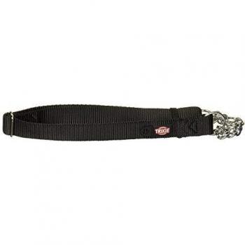 TRIXIE Collar Ajustable NEW Premium, L-XL, 45-70 cm/25 mm, Negro, Perro