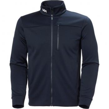 Helly Hansen Men's Crew Fleece Jacket - Warm, Comfortable, Navy Blue, XXL