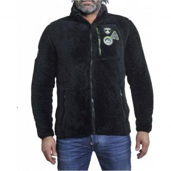 Peak Mountain Coral Sherpa Fleece Jacket Cavian