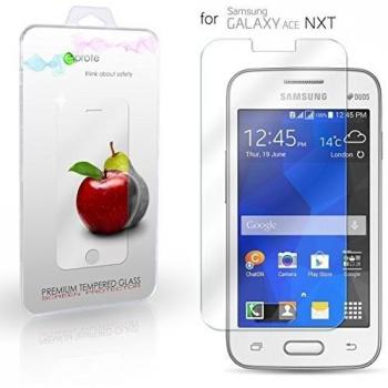 Samsung Galaxy Ace NXT Cristal Protector de pantalla, eProte® Vidrio Templado para Samsung Ace NXT / Samsung Galaxy Trend Neo, 4.0 pulgadas - Dureza del vidrio 9H, Anti-golpe, Anti-rayado, Revestimiento oleofóbico, anti-huellas dactilares, Fácil de lim
