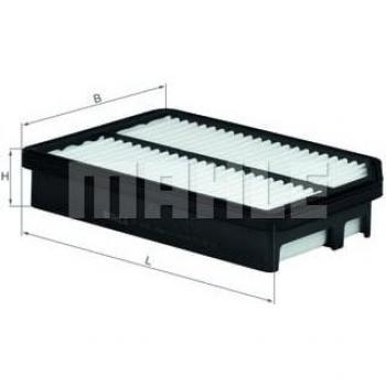 Filtro de aire KNECHT LX 2890 - Filtro de aire, compatible con vehículos específicos, alta eficiencia en la filtración de partículas, diseño optimizado para un flujo de aire mejorado, fabricado por MAHLE ORIGINAL