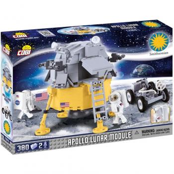 Módulo Lunar Apollo 11 Eagle COBI 21075 Smithsonian, 380 piezas, 2 figuras