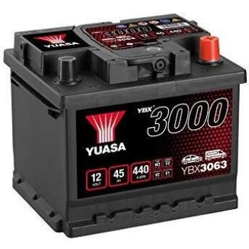 Batería para coche Yuasa YBX3063 12V 45Ah 440A