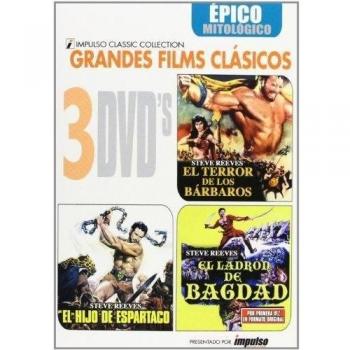 El terror de los Barbaros + El hijo de Espartaco + El Ladrón de [DVD]