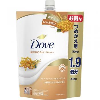 Dove Rice Ferment & Olive Oil Moisturizing Body Wash Refill 640g