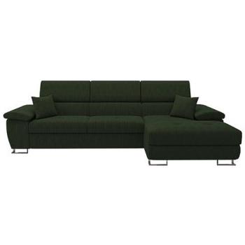 Sofá rinconero Comfivo 137, con función de descanso y caja de ropa de cama, 275x170x71cm