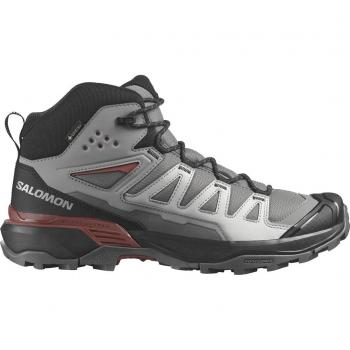 Salomon X Ultra 360 Mid Gore-Tex Bota Trekking Hombre Negro y Gris (40 2/3)