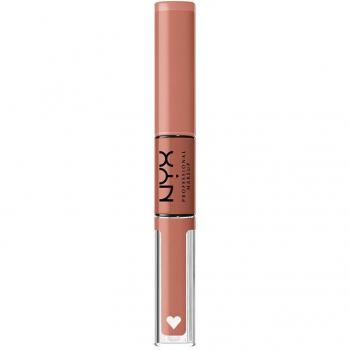 NYX Professional Makeup Shine Loud High Shine Lip Color Liquid Lipstick, Shade 07 - Global Citizen, 6.5 ml