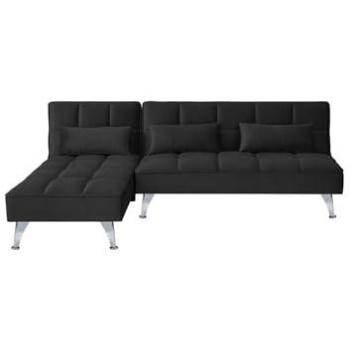 Sofá Cama Chaise Longue Noelia XS 200cm Negro