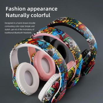 Auriculares Bluetooth Plegables para Niños con Luz Flash, Inalámbricos y para Juegos de Música, Regalo Ideal