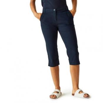 Regatta Women's Breathable Navy Bayletta Capri Pants