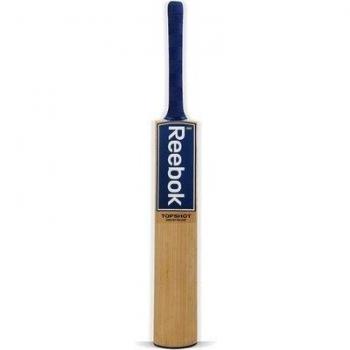 Reebok Inglés Willow Cricket Bat Topshot Con cubierta completa