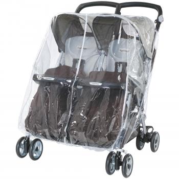 Peg-Perego - Plástico de lluvia Aria Twin Peg Pérego