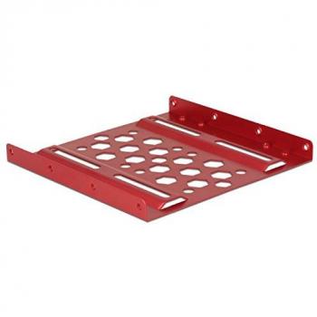 DeLOCK 21290 3.5 Carrier panel Rojo panel bahía disco duro - Drive bay panel
