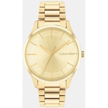 Calvin Klein - Reloj de hombre Iconic 25200043 de malla de acero dorado