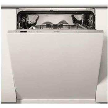 Lavavajillas Whirlpool WIC3C33PE, 60 cm, 14 cubiertos, totalmente integrado, 43 dB, plateado