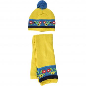 Tuc Tuc Tricot Folk, Set de Bufanda, Gorro y Guantes para Niñas,