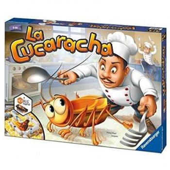 Ravensburger - La Cucaracha, Edad 6+ recomendada, Juego de Mesa para 2-4 jugadores