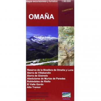 OMAÑA. MAPA EXCURSIONISTA Y TURÍSTICO - Alberto álvarez Ruiz