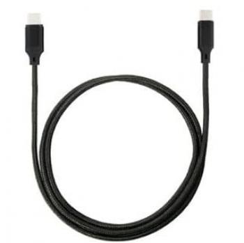 Cable USB C Magnetico 2m 60W USB 2.0 480 Gbit/s Negro Gris