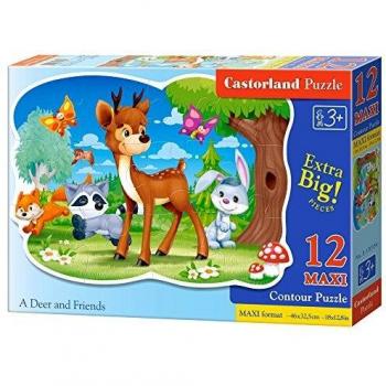 Castorland (B-120154) - Animales del Bosque - 12 piezas