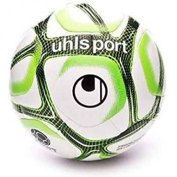 uhlsport TRIOMPHÈO Ballon OFFICIEL Footballs, Juventud Unisex, White/Fluo Green/Black, 5