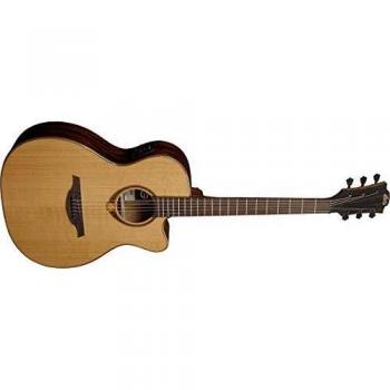 Lag Tramontane T118ASCE Natural Slim Auditorium Electro-Acoustic Guitar