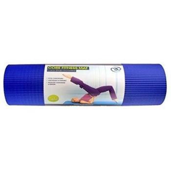 Pilates-Mad Core Fitness Colchoneta, Unisex Adulto, Azul, Talla Única