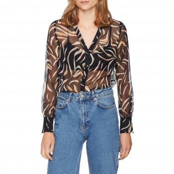 Morgan 182-CELINA.F, Camiseta de Manga Larga para Mujer,