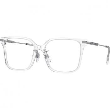 Burberry BE2376 ELIZABETH Women's Square Transparent Eyeglasses