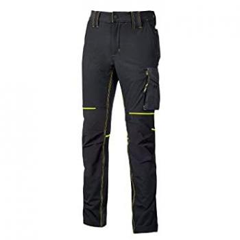 Pantalones de Trabajo U-Power World Negro Carbono 3XL Verano