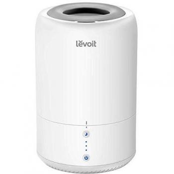 Levoit Humidificador Ultrasónico de Vapor Frío y Carga Superior 2 en 1, Difusor de Aceites Esenciales 1800ml Hasta 20hrs, Modo de Sueño y 3 Niveles Ajustables, Auto Apagado sin Agua, Dual 100
